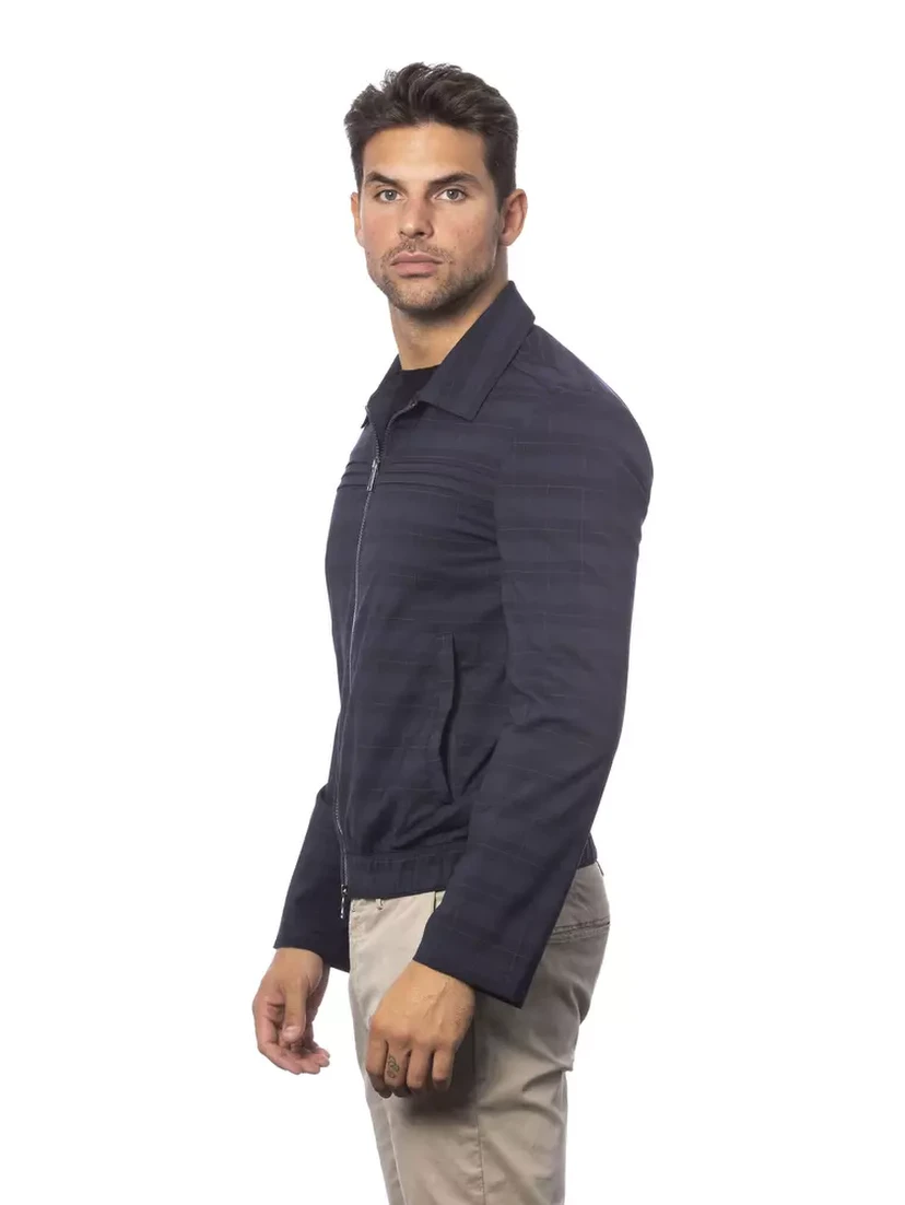 Blue Wool Light Jacket