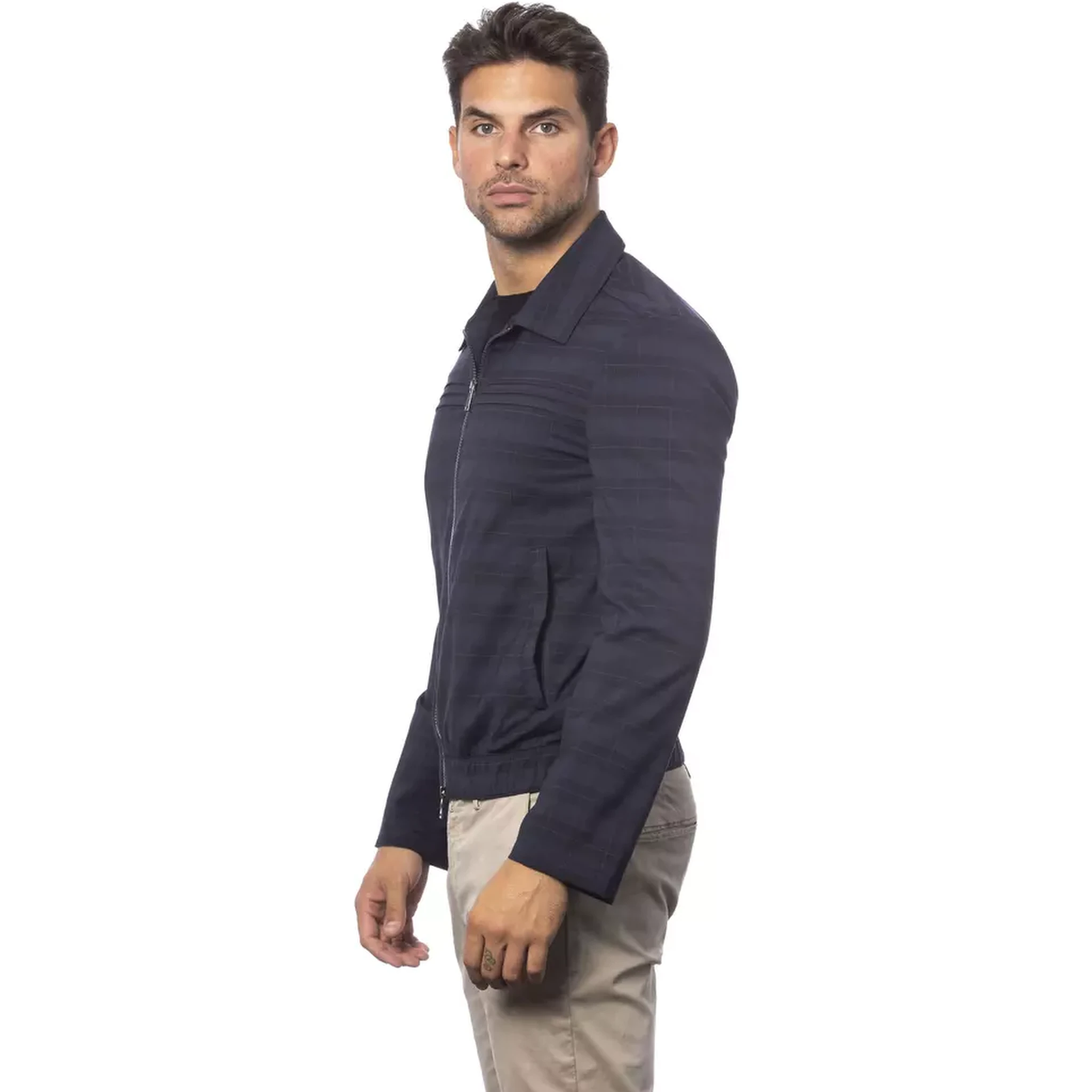 Blue Wool Light Jacket