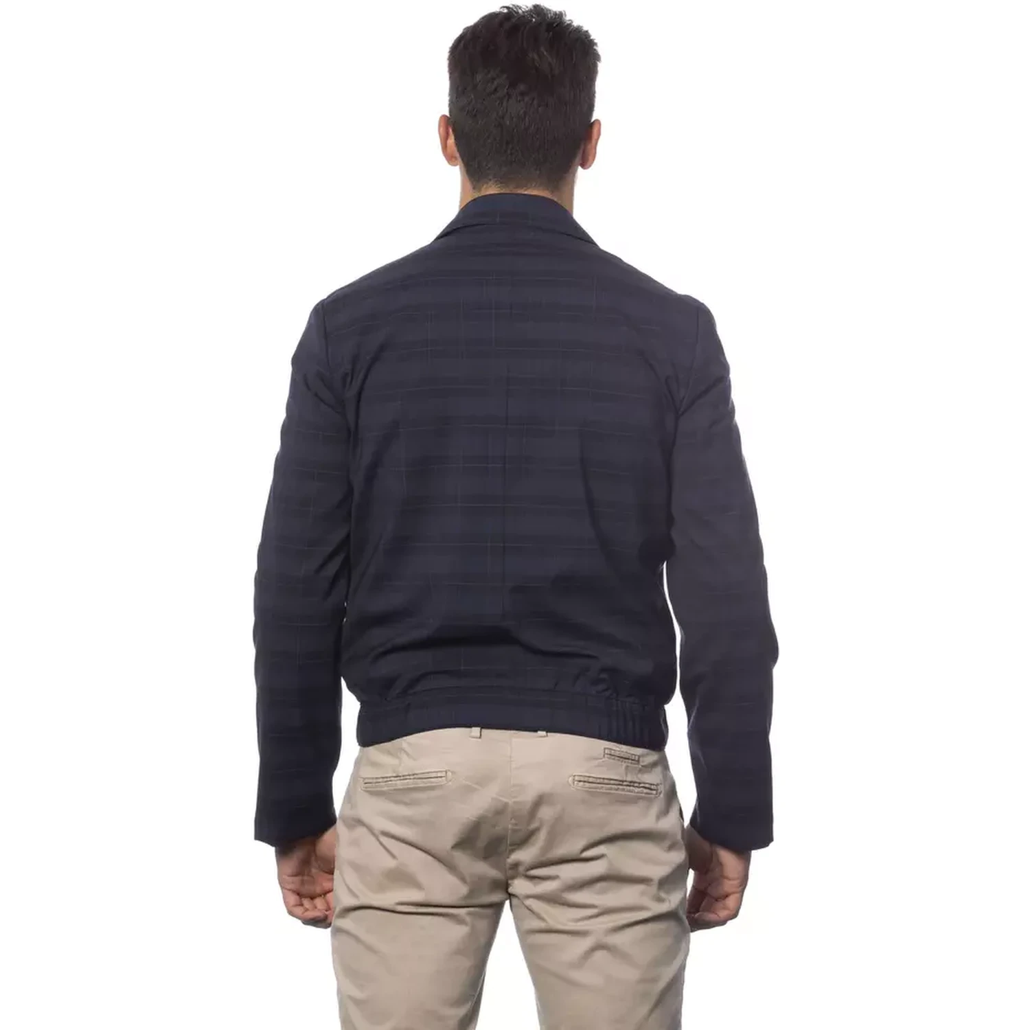 Blue Wool Light Jacket