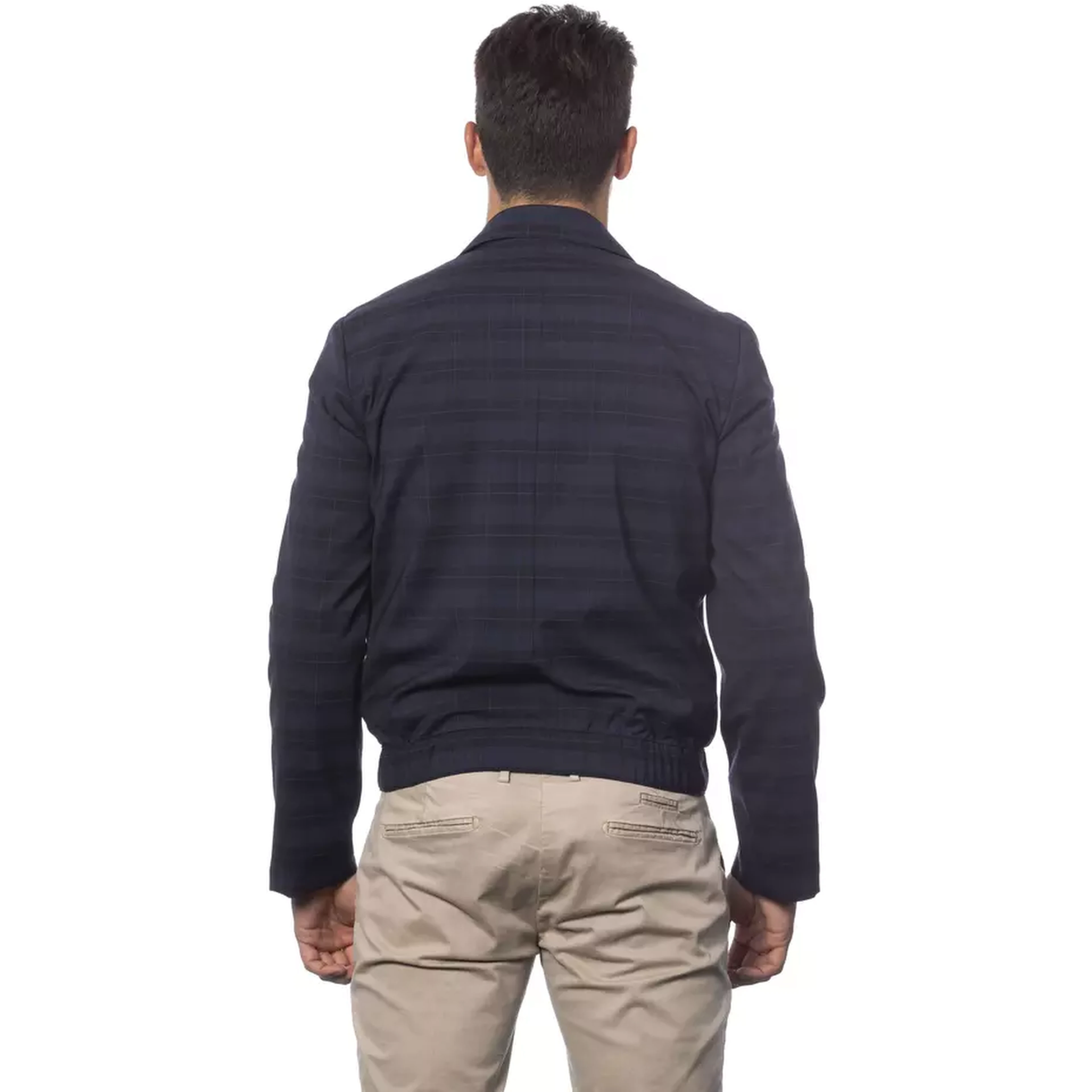 Blue Wool Light Jacket