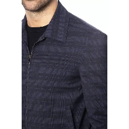 Blue Wool Light Jacket