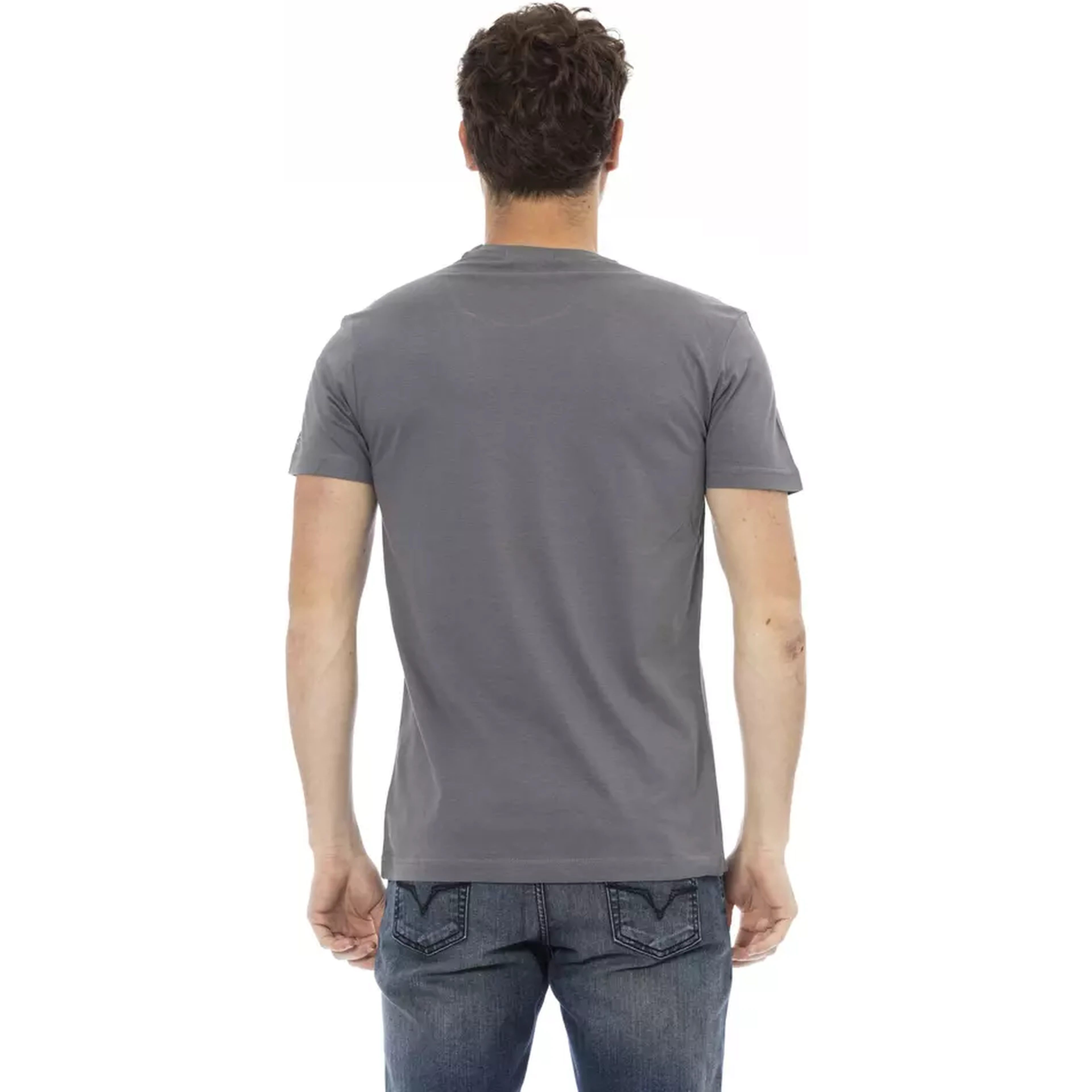 Gray Cotton T-Shirt