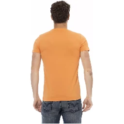 تيشيرت قطني برتقالي