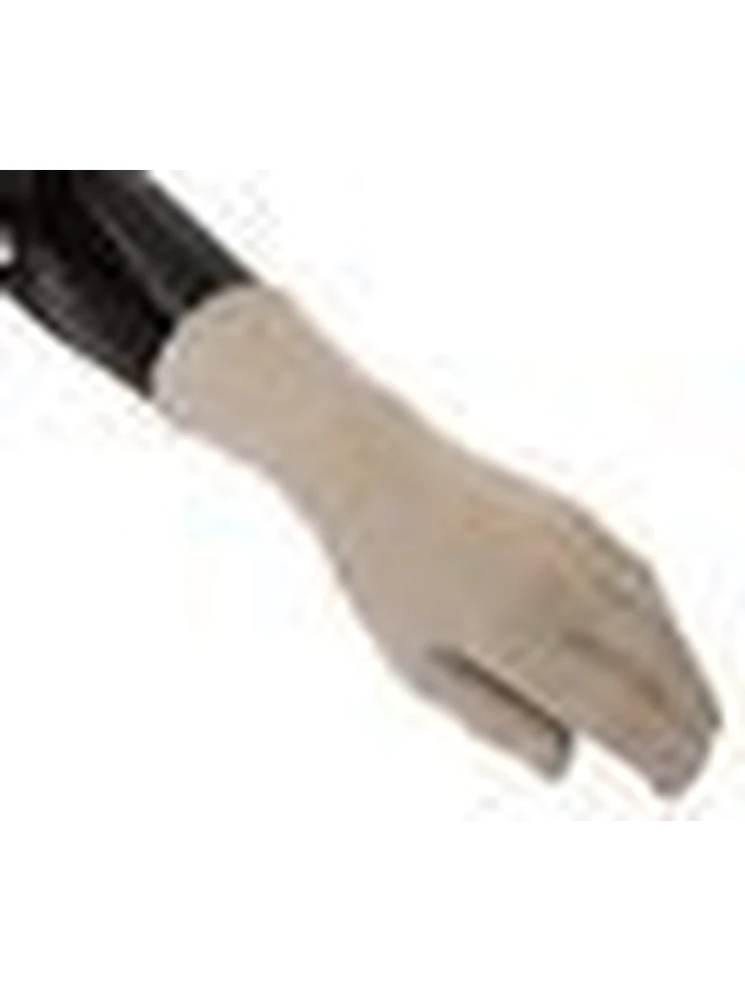 Ivory Cashmere Silk Hands Mitten Mens Gloves