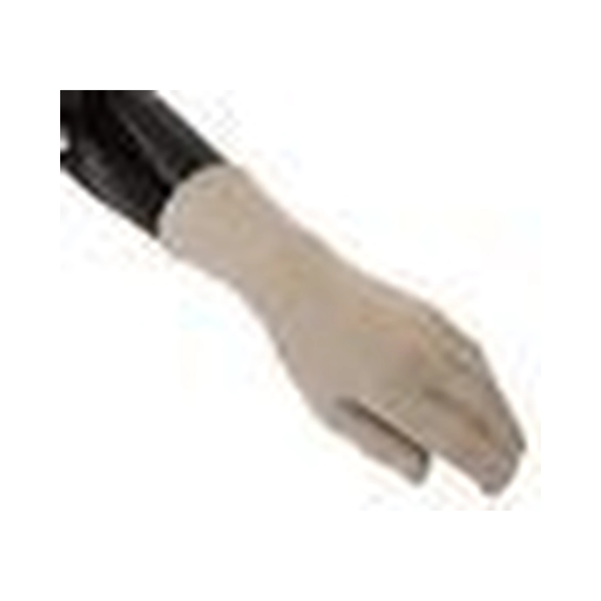 Ivory Cashmere Silk Hands Mitten Mens Gloves