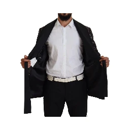 Gold Purple Baroque Jacket Blazer Robe