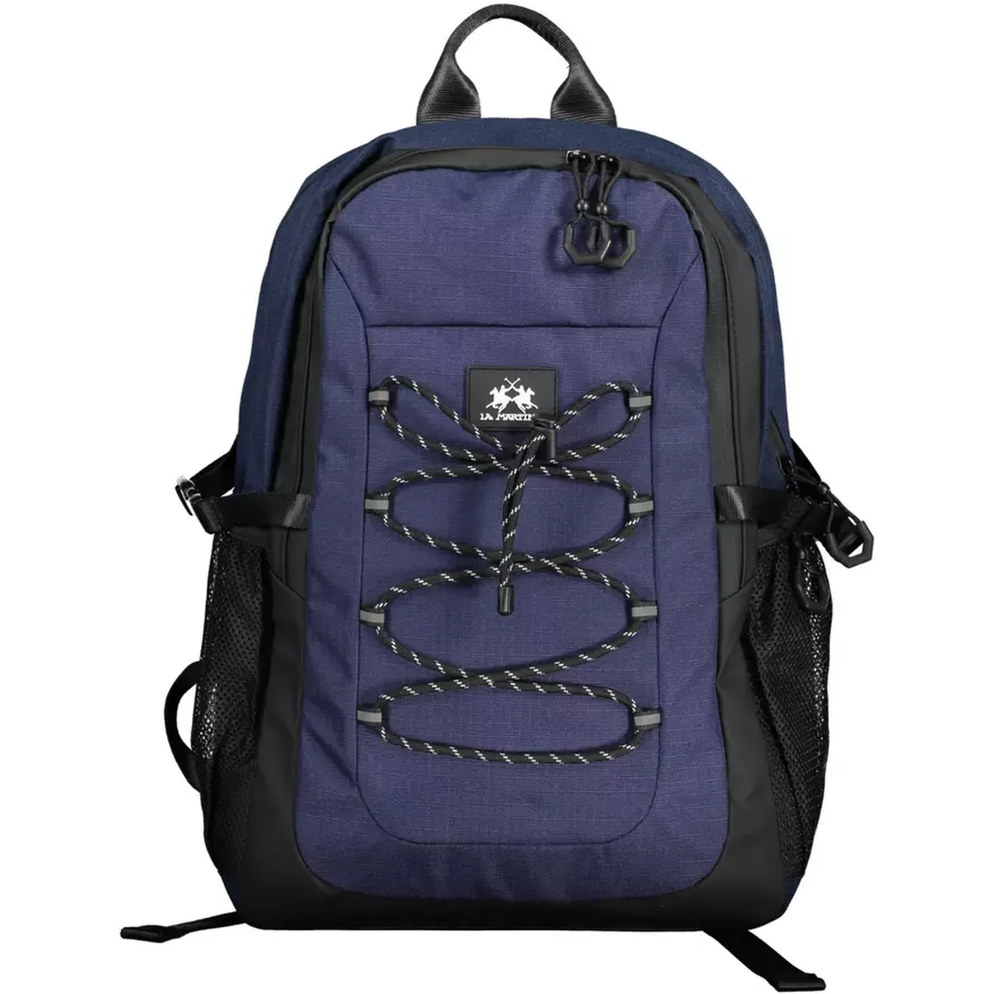 Blue Polyester Backpack
