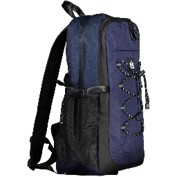 Blue Polyester Backpack