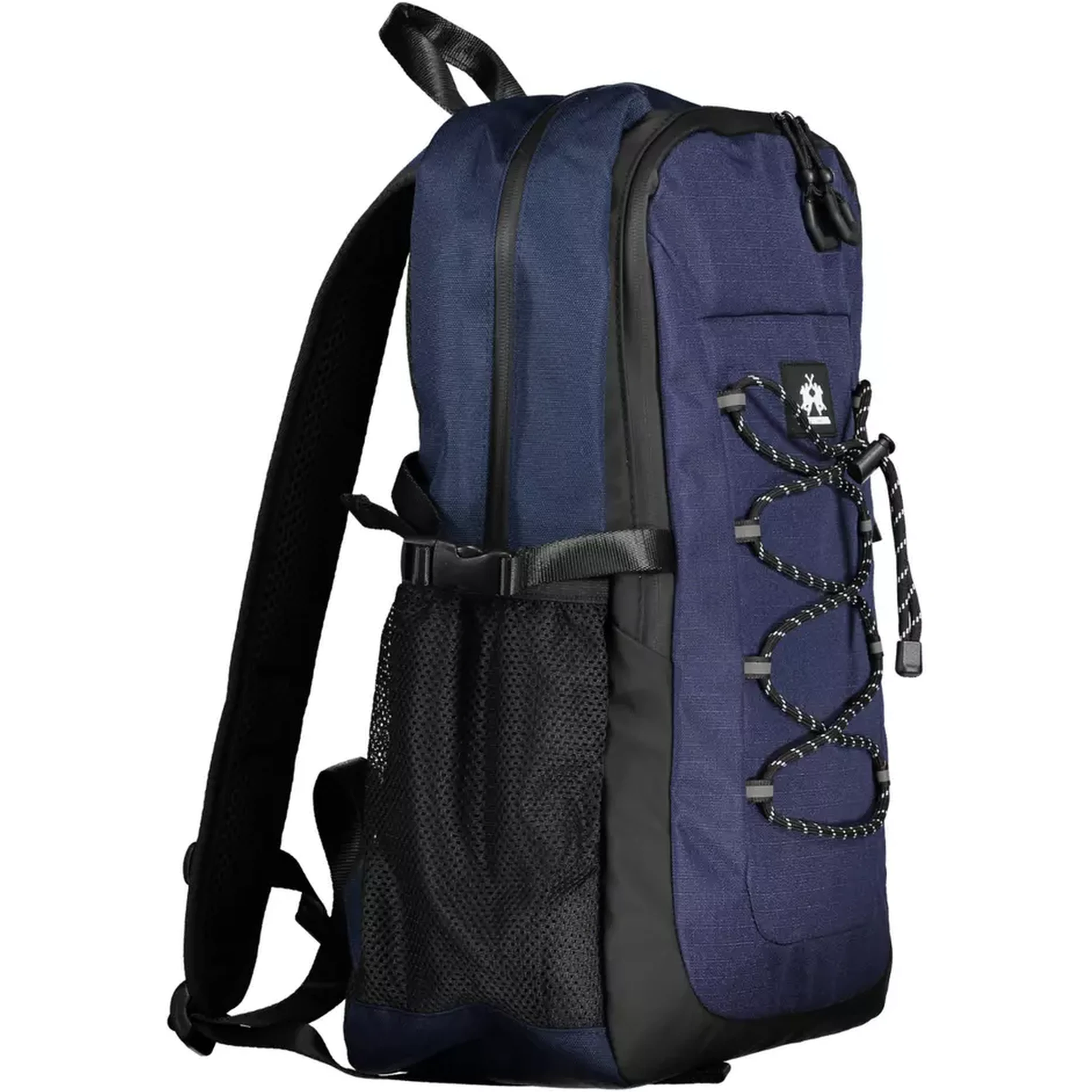 Blue Polyester Backpack