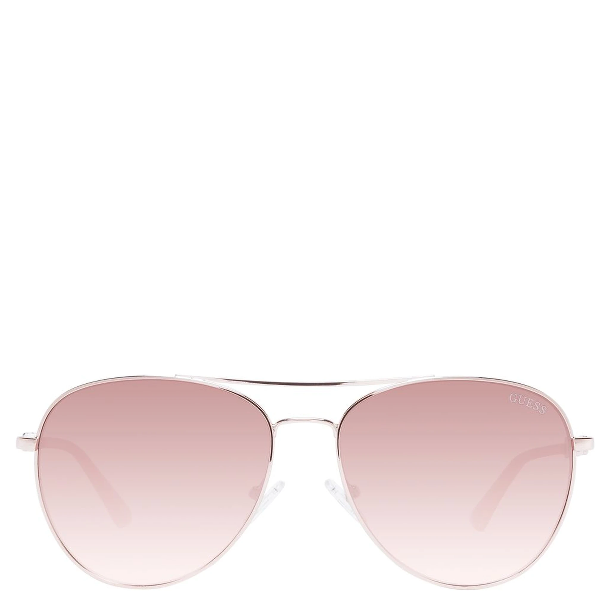Rose Gold Metal Sunglasses