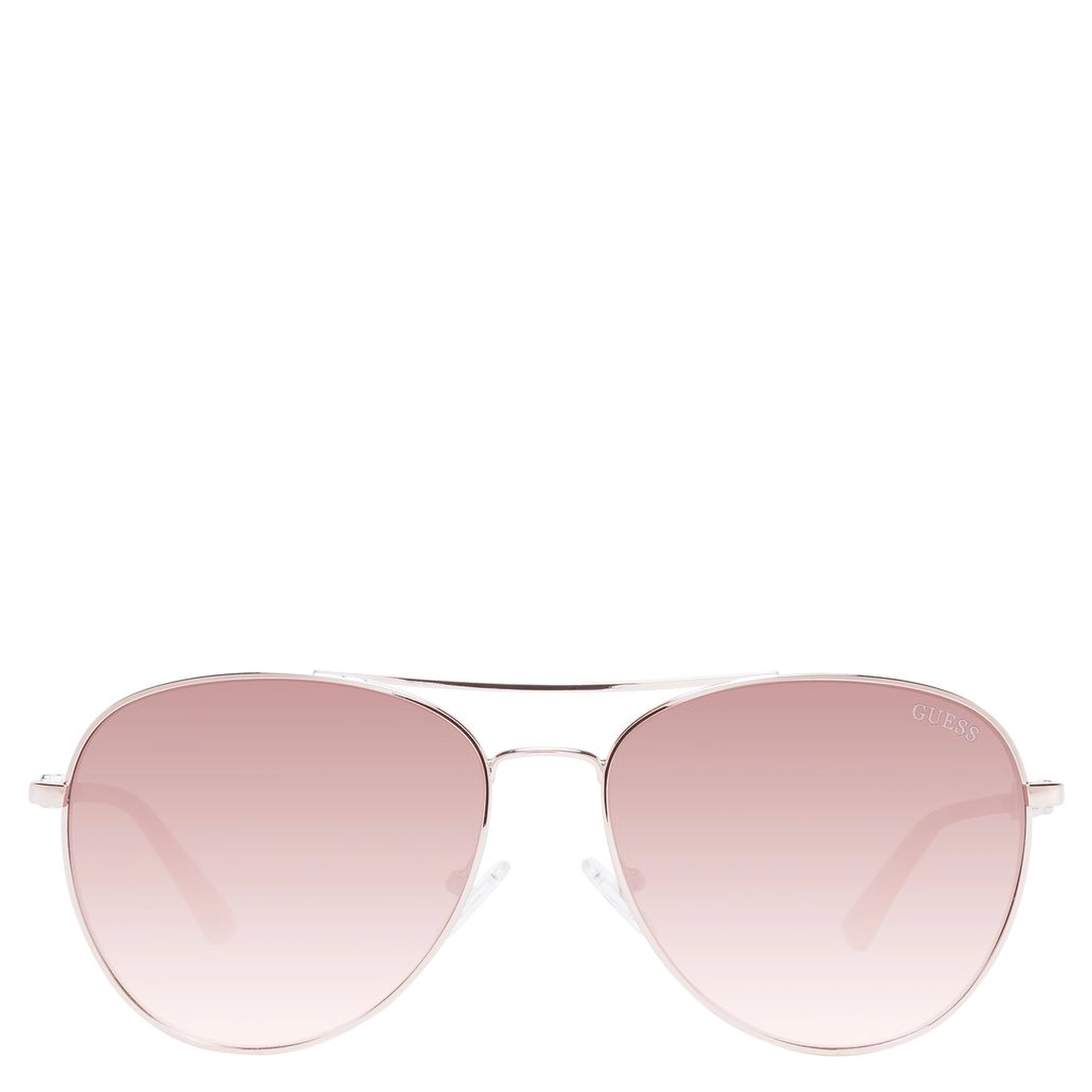 Rose Gold Metal Sunglasses