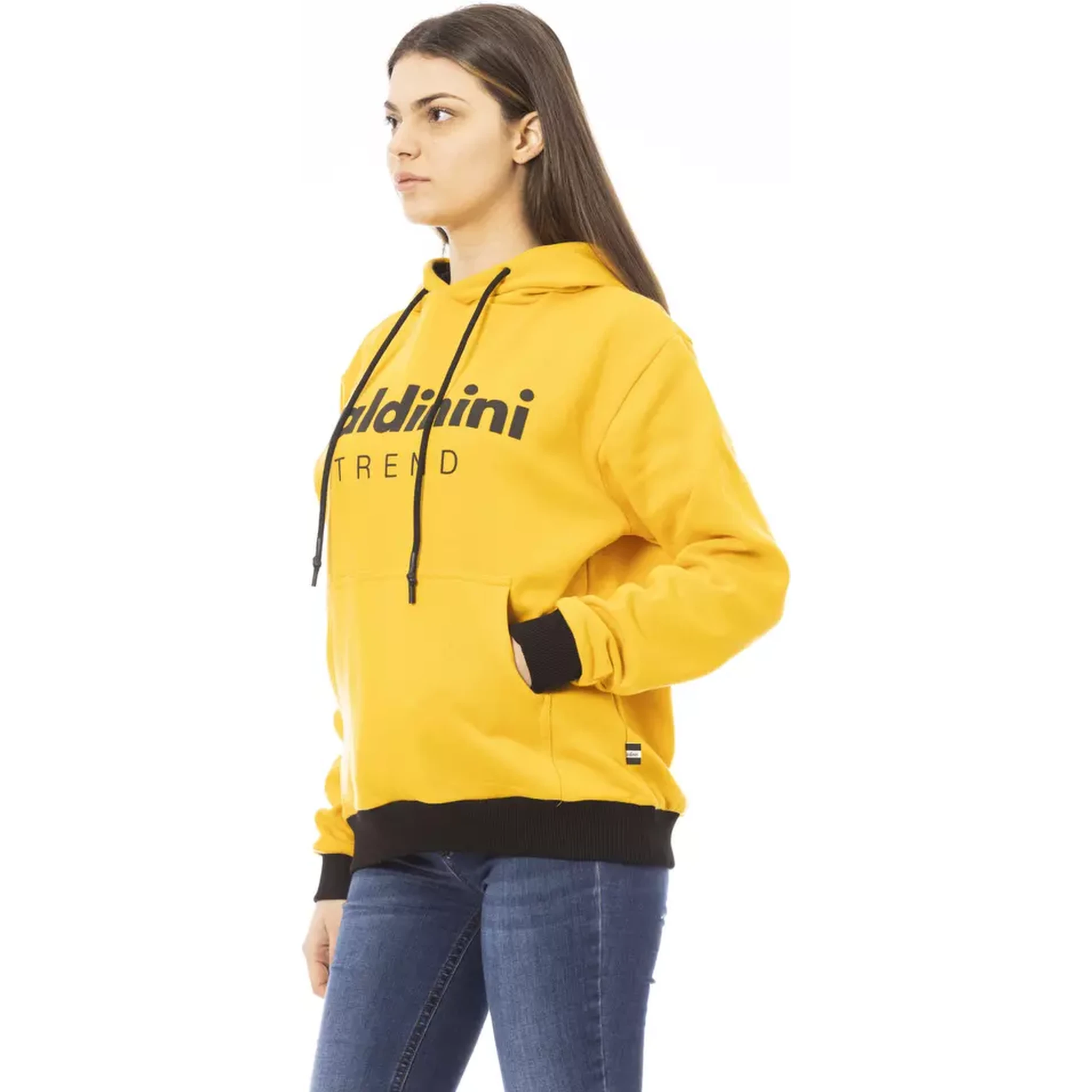 Yellow Cotton Sweatshirt