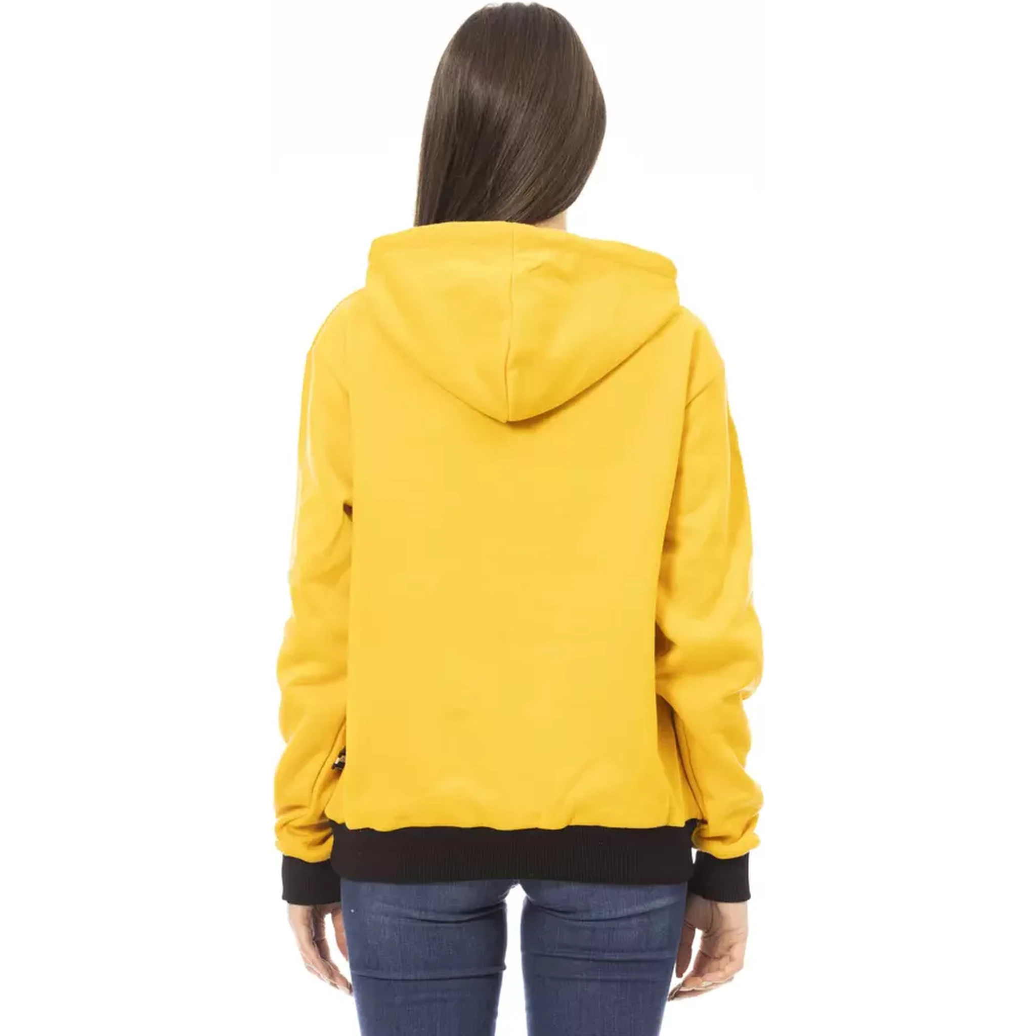 Yellow Cotton Sweatshirt