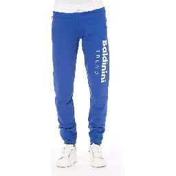 Blue Cotton Pant