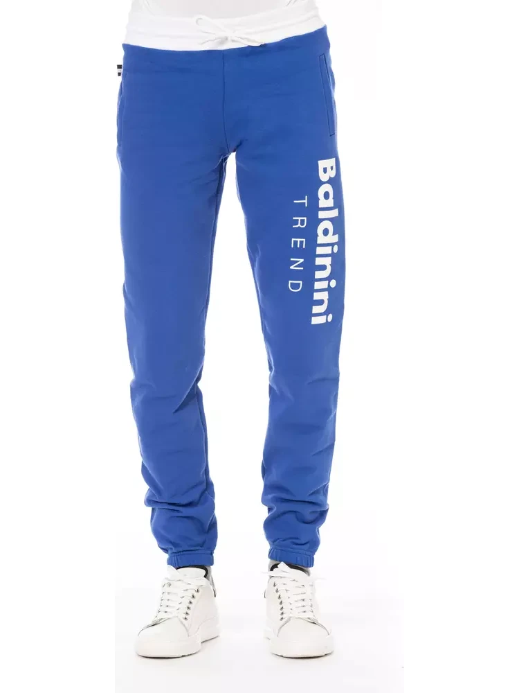 Blue Cotton Pant