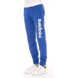 Blue Cotton Pant