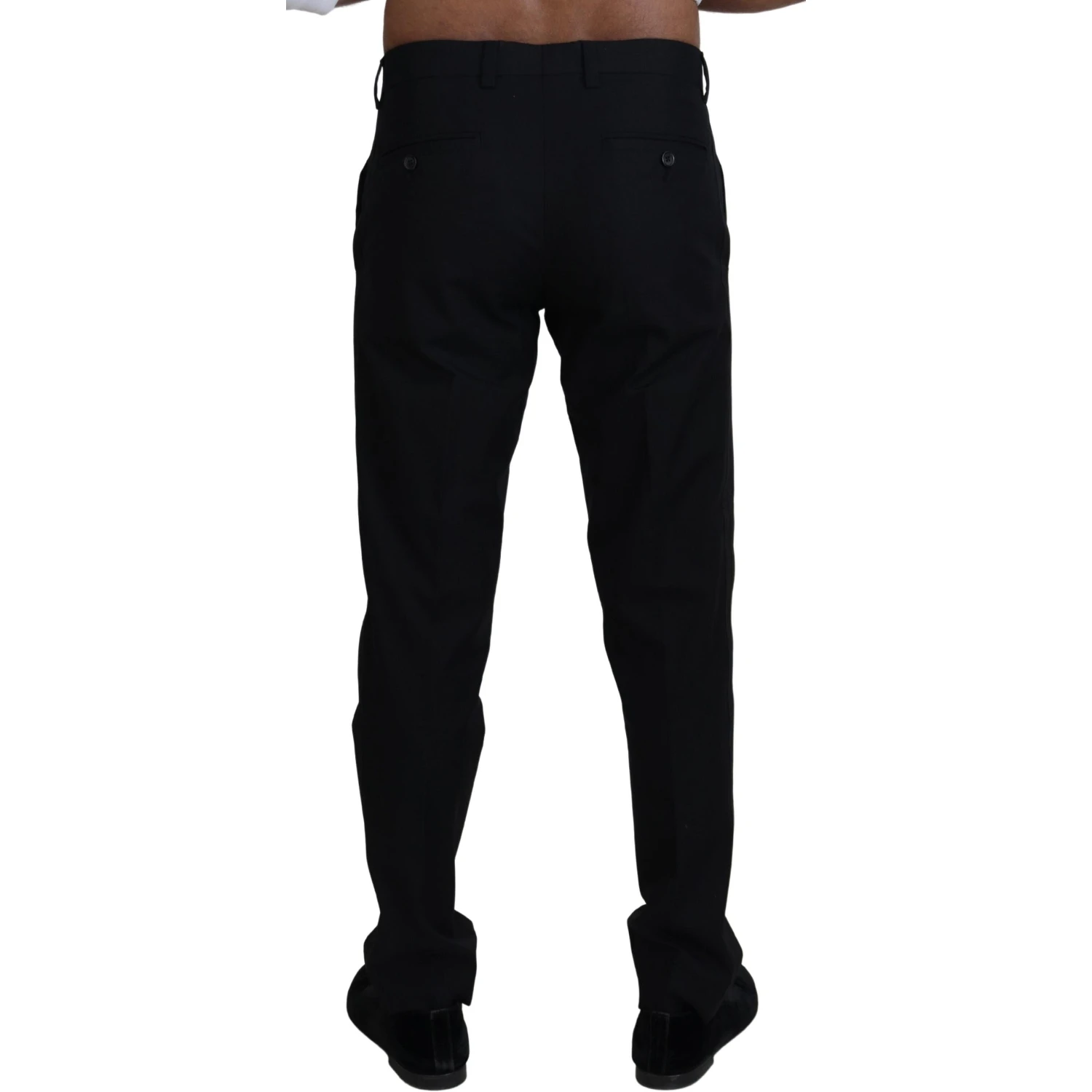 Black Chino Formal Cotton Pants