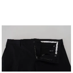 Black Chino Formal Cotton Pants