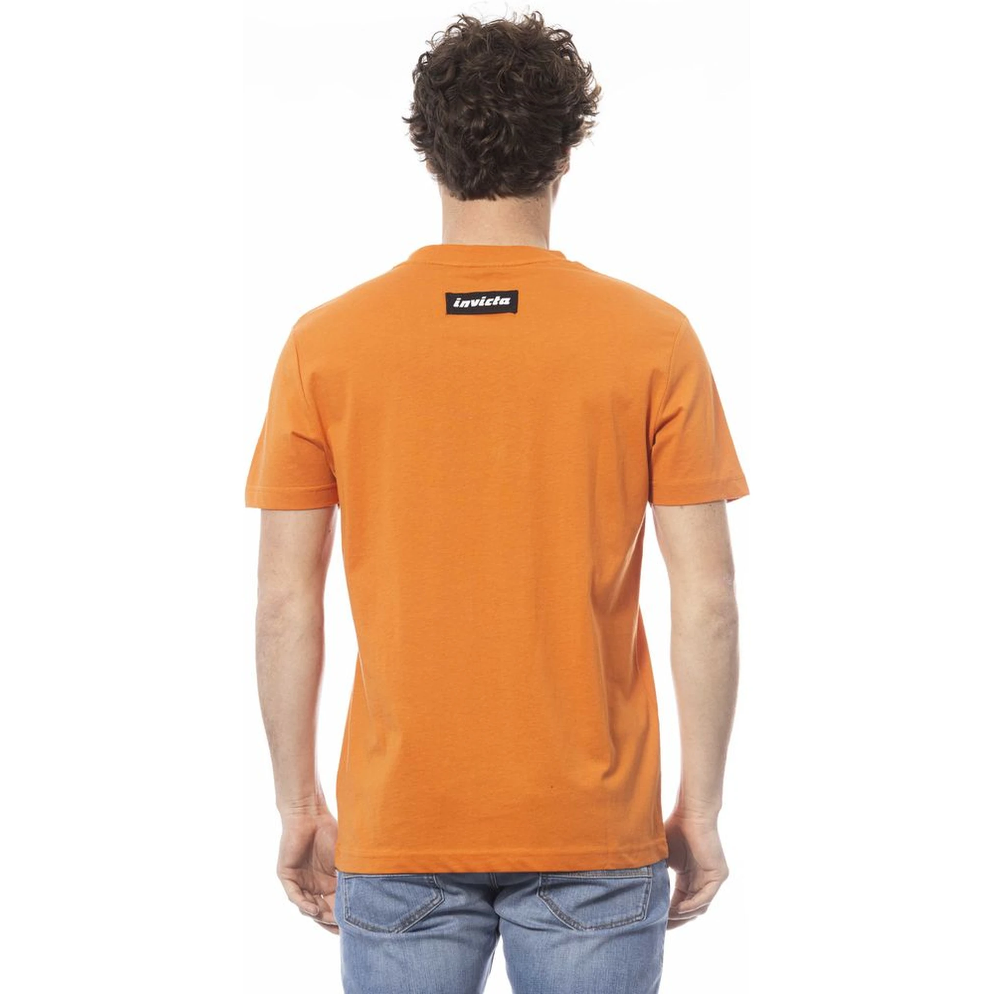 Orange Cotton T-Shirt