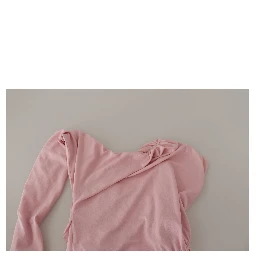 Pink Flower Embellished One Shoulder Dress