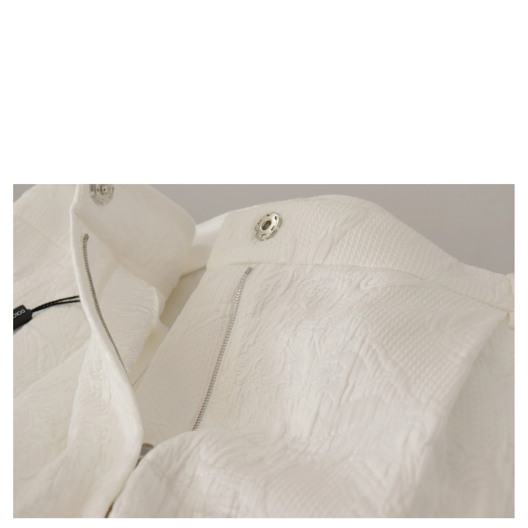 White High Waist Culotte Cotton Shorts