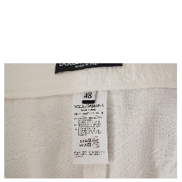 White High Waist Culotte Cotton Shorts