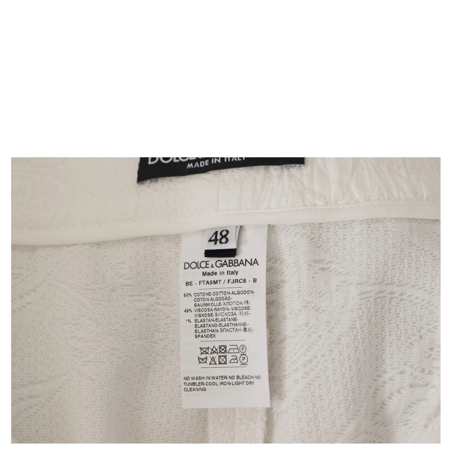 White High Waist Culotte Cotton Shorts