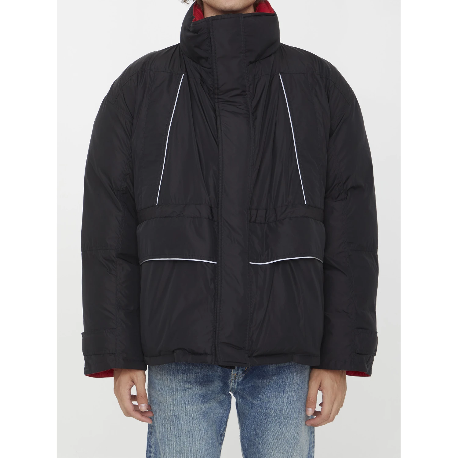 Balenciaga Wrap parka