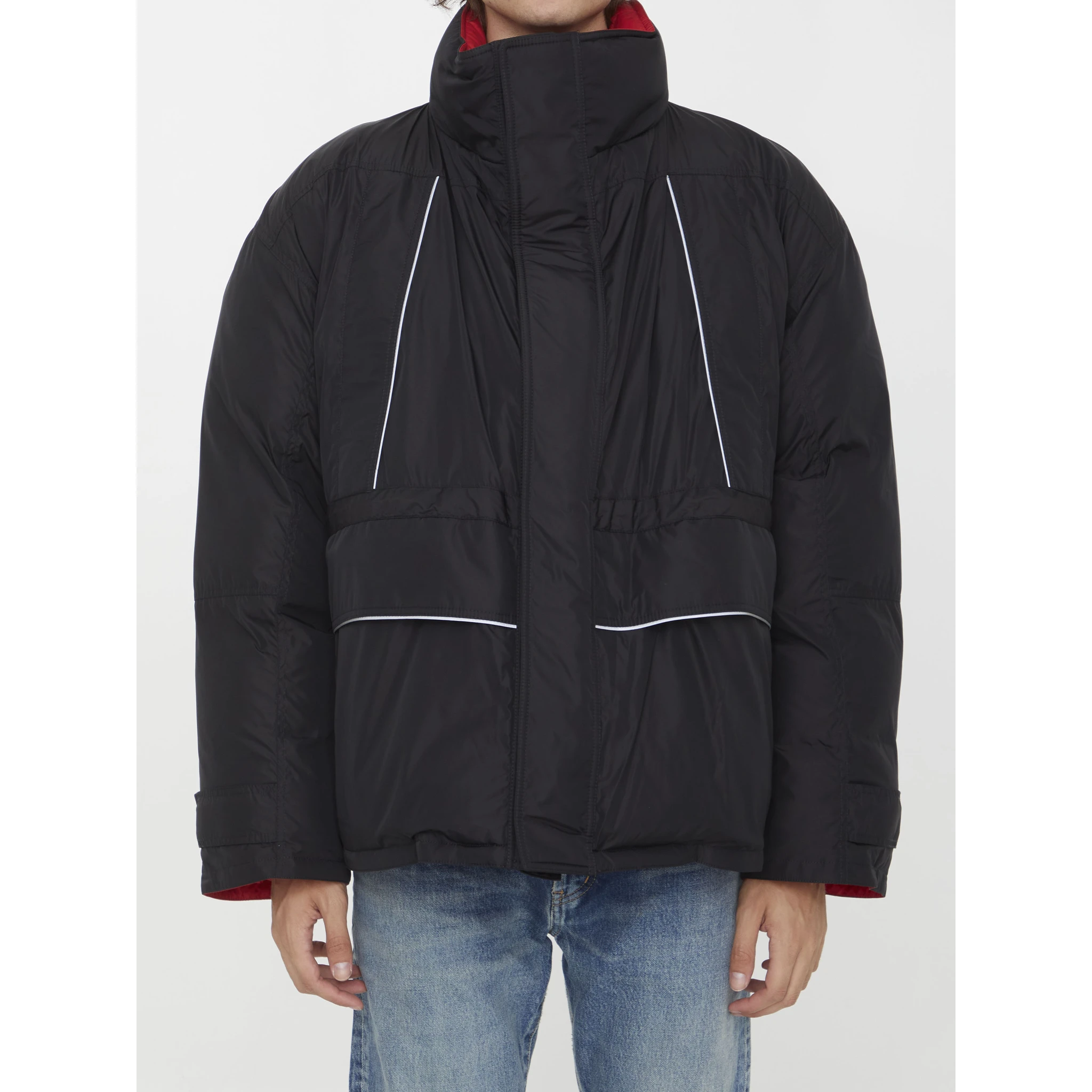 Balenciaga Wrap parka
