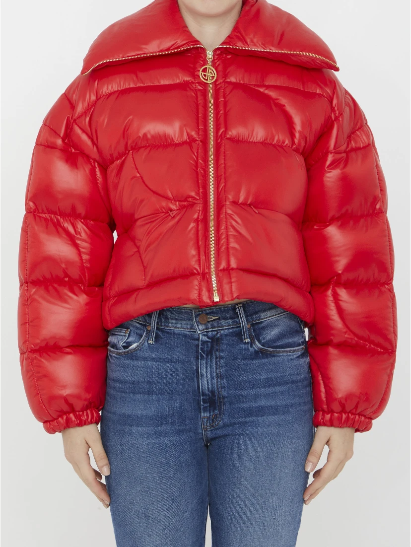 JP short puffer jacket