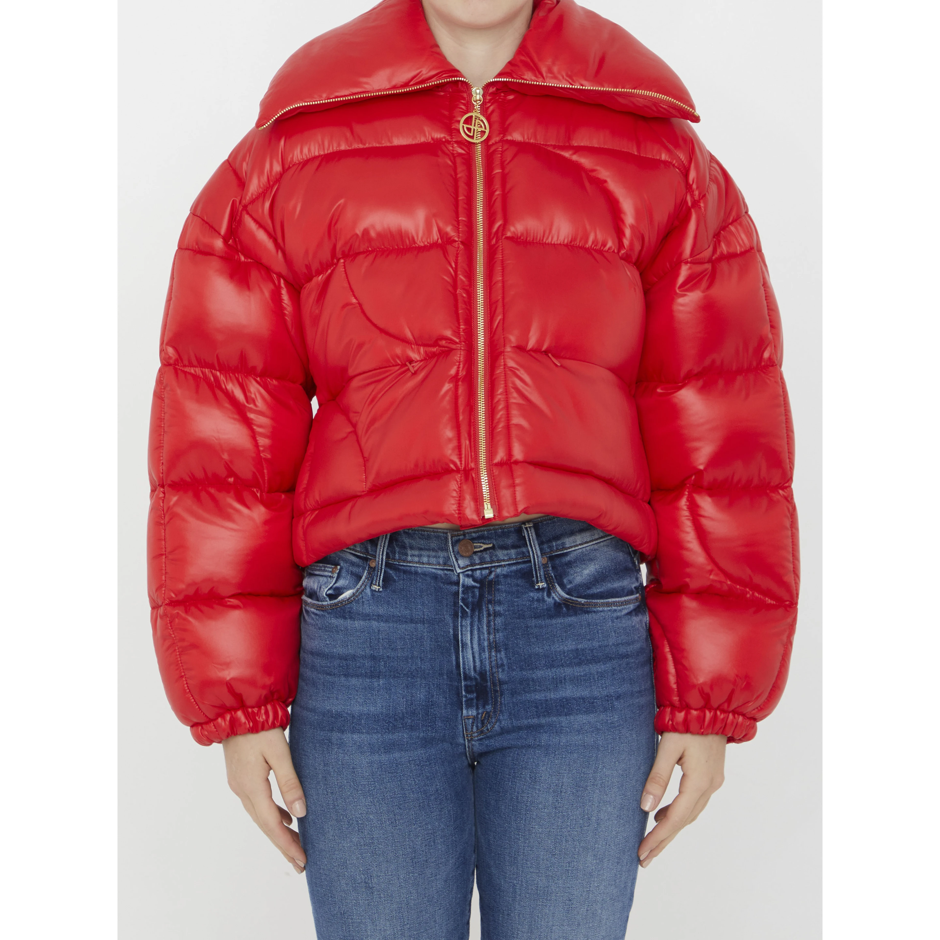 JP short puffer jacket