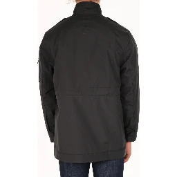 Windproof jacket 4 pockets black