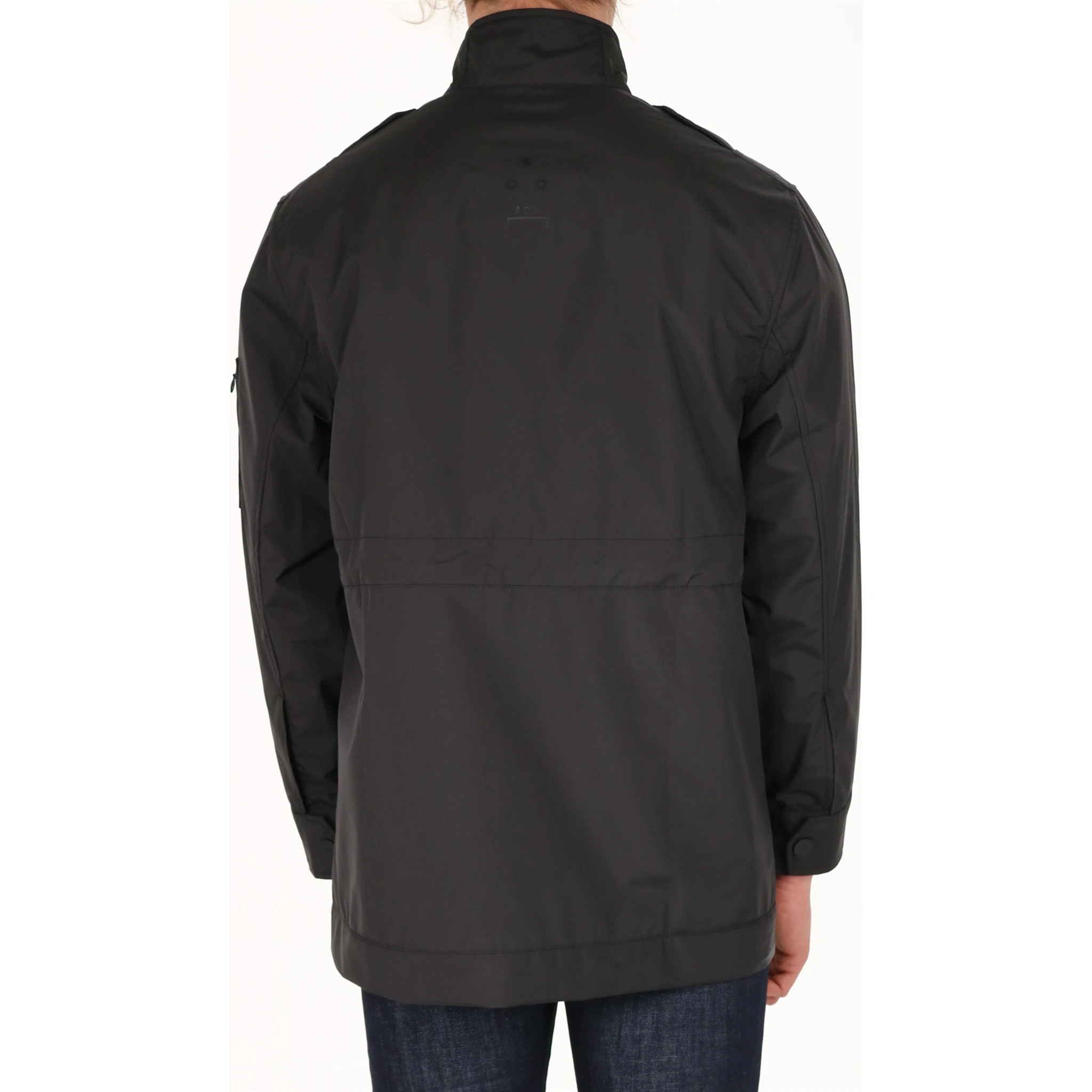 Windproof jacket 4 pockets black