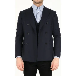 Blue wool jacket