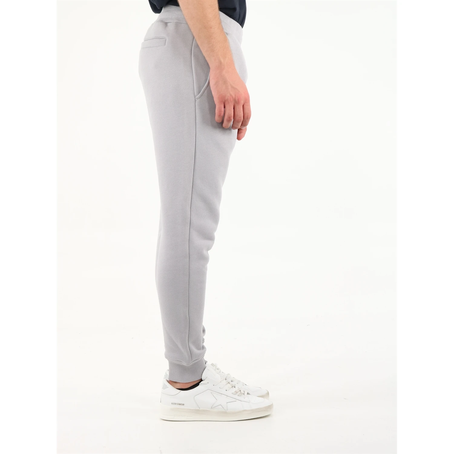Gray jogging pants