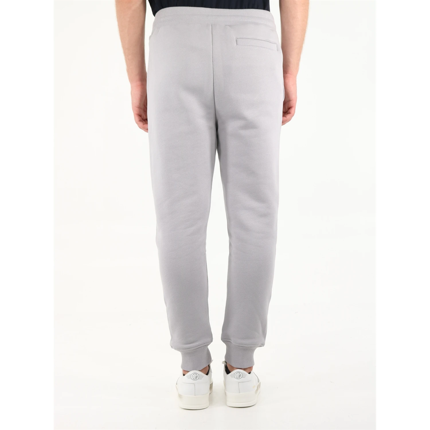 Gray jogging pants
