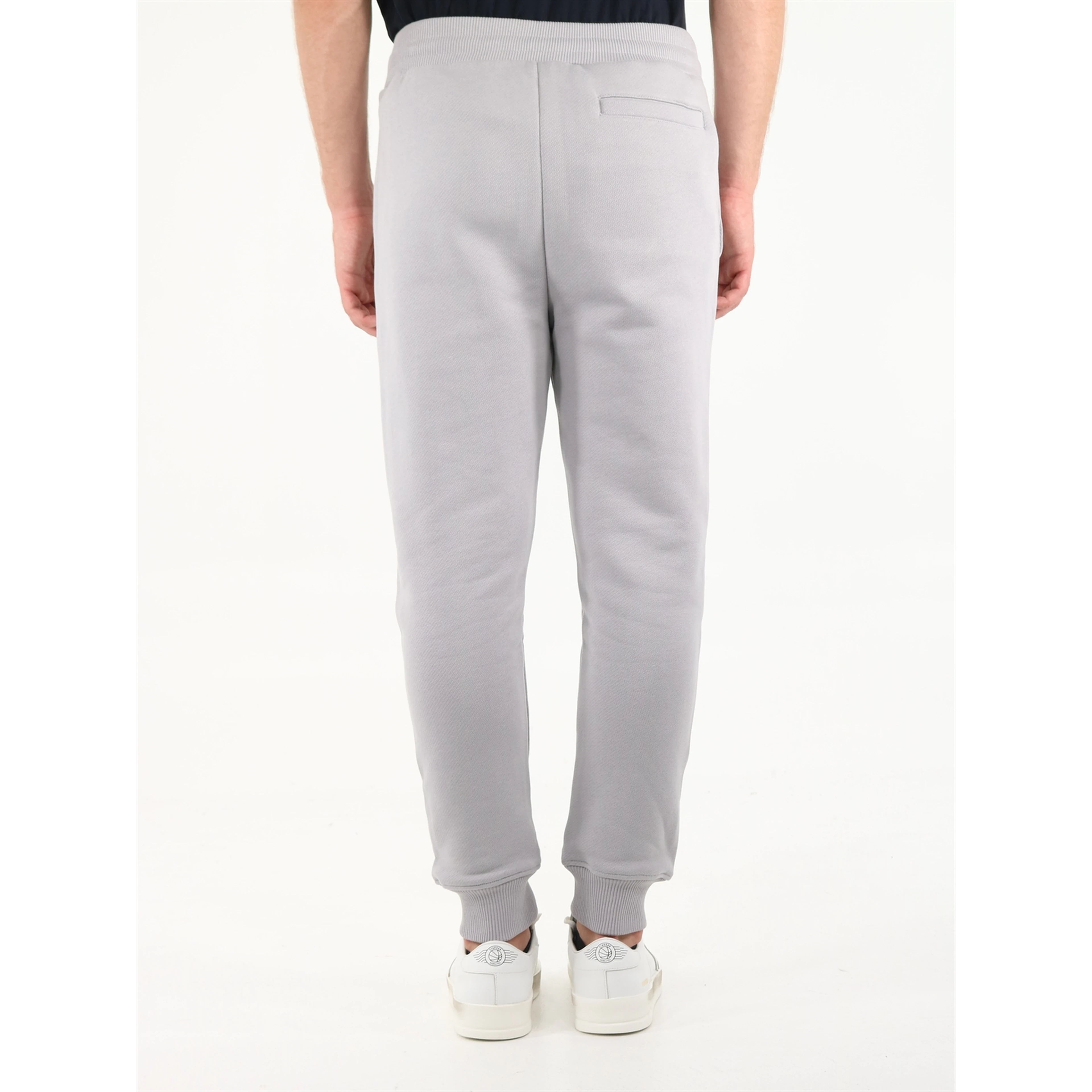 Gray jogging pants