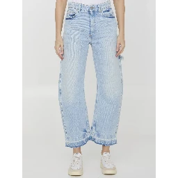 Banana leg Utility jeans