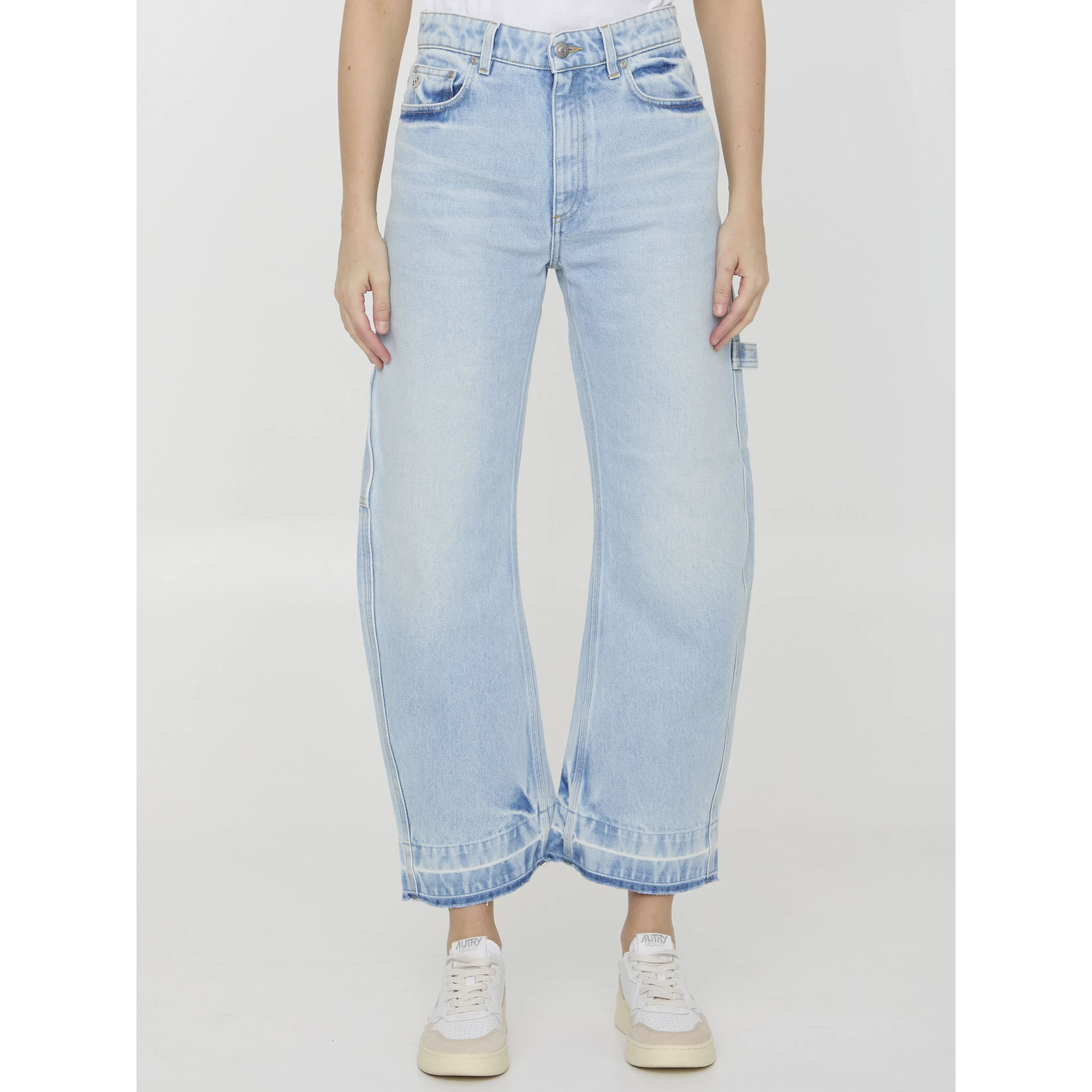 Banana leg Utility jeans