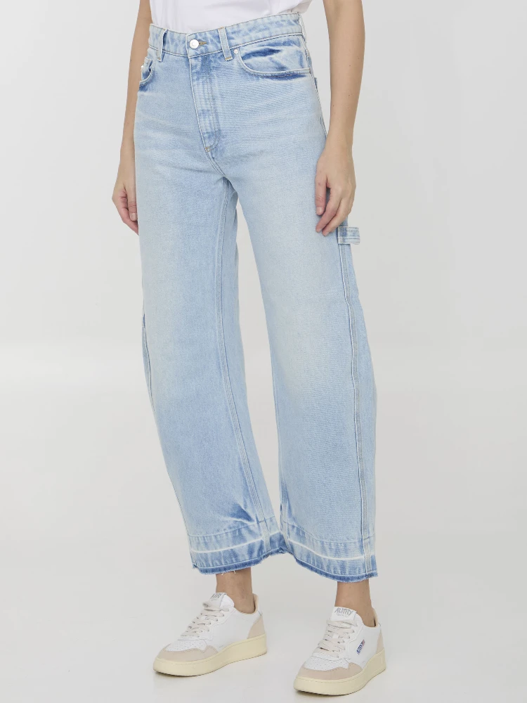Banana leg Utility jeans alternative