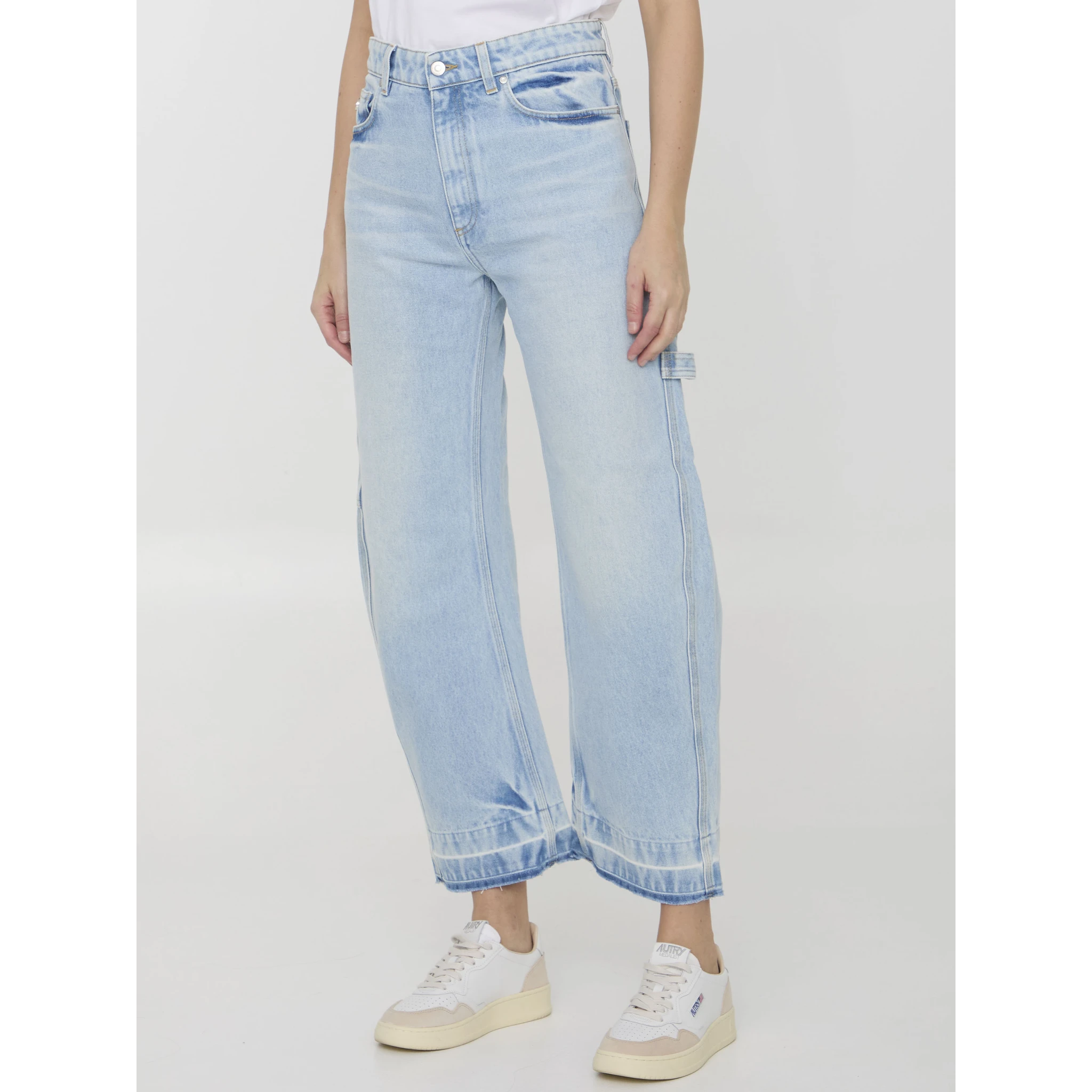 Banana leg Utility jeans