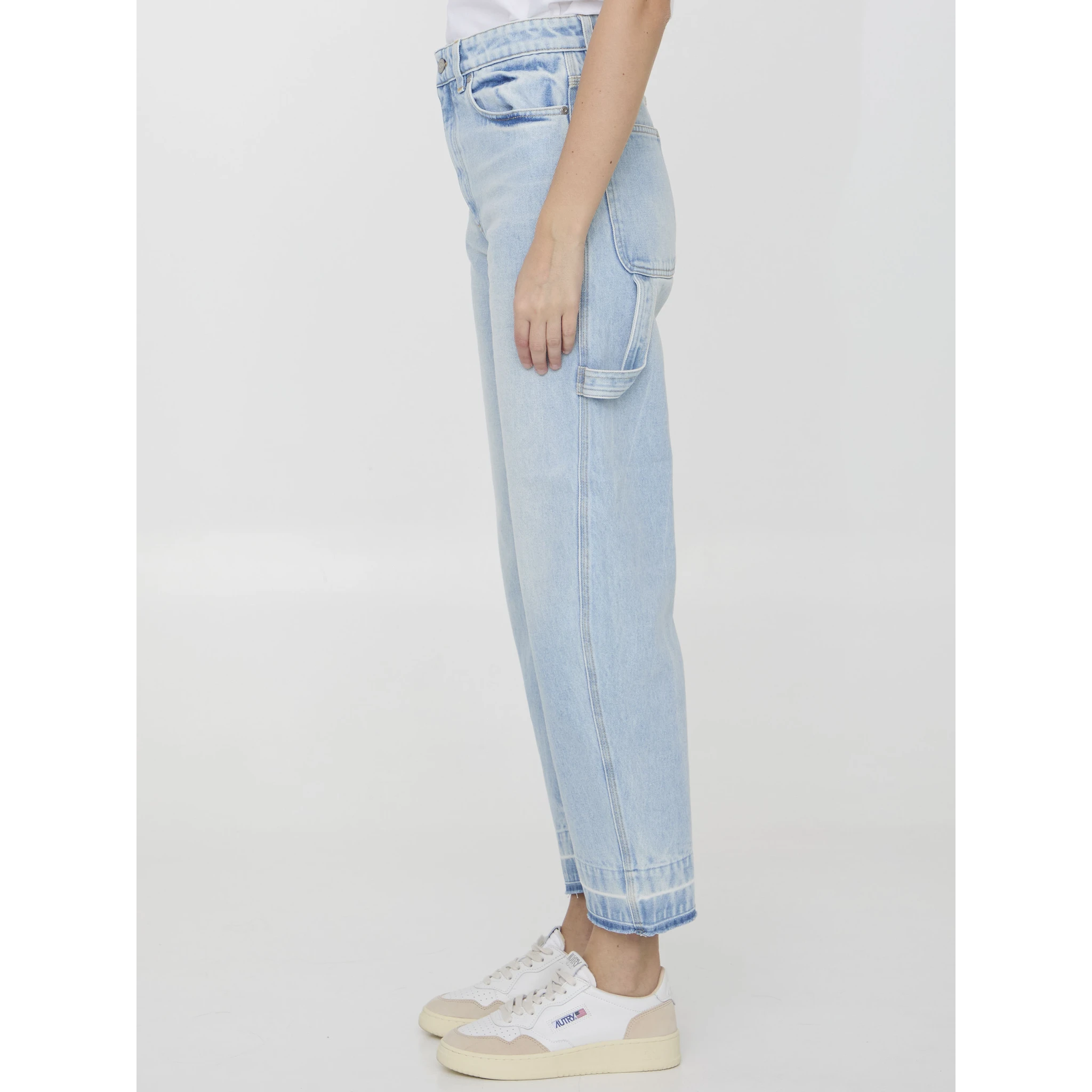 Banana leg Utility jeans