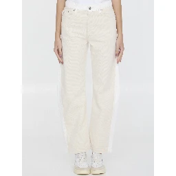 Banana leg Utility jeans