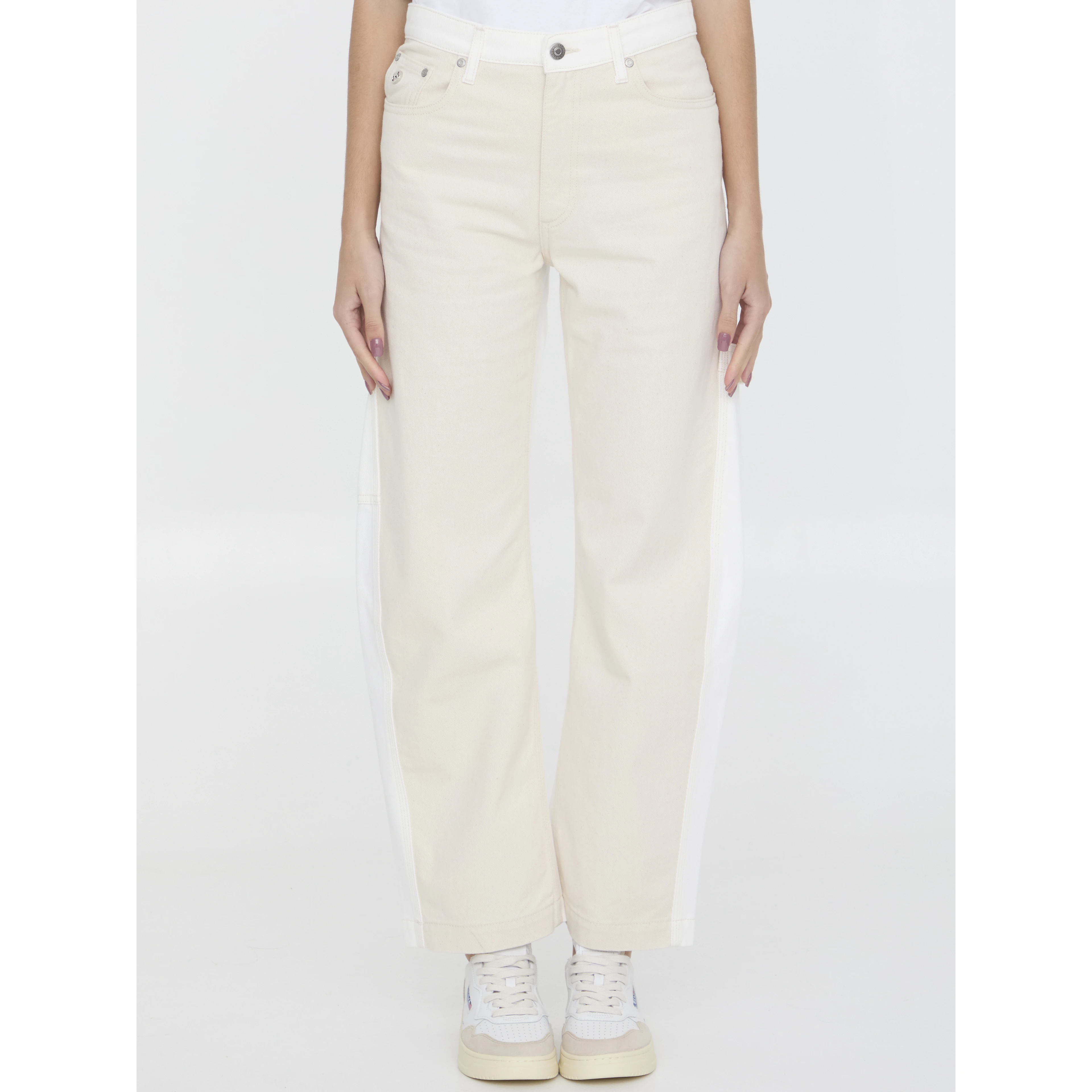 Banana leg Utility jeans