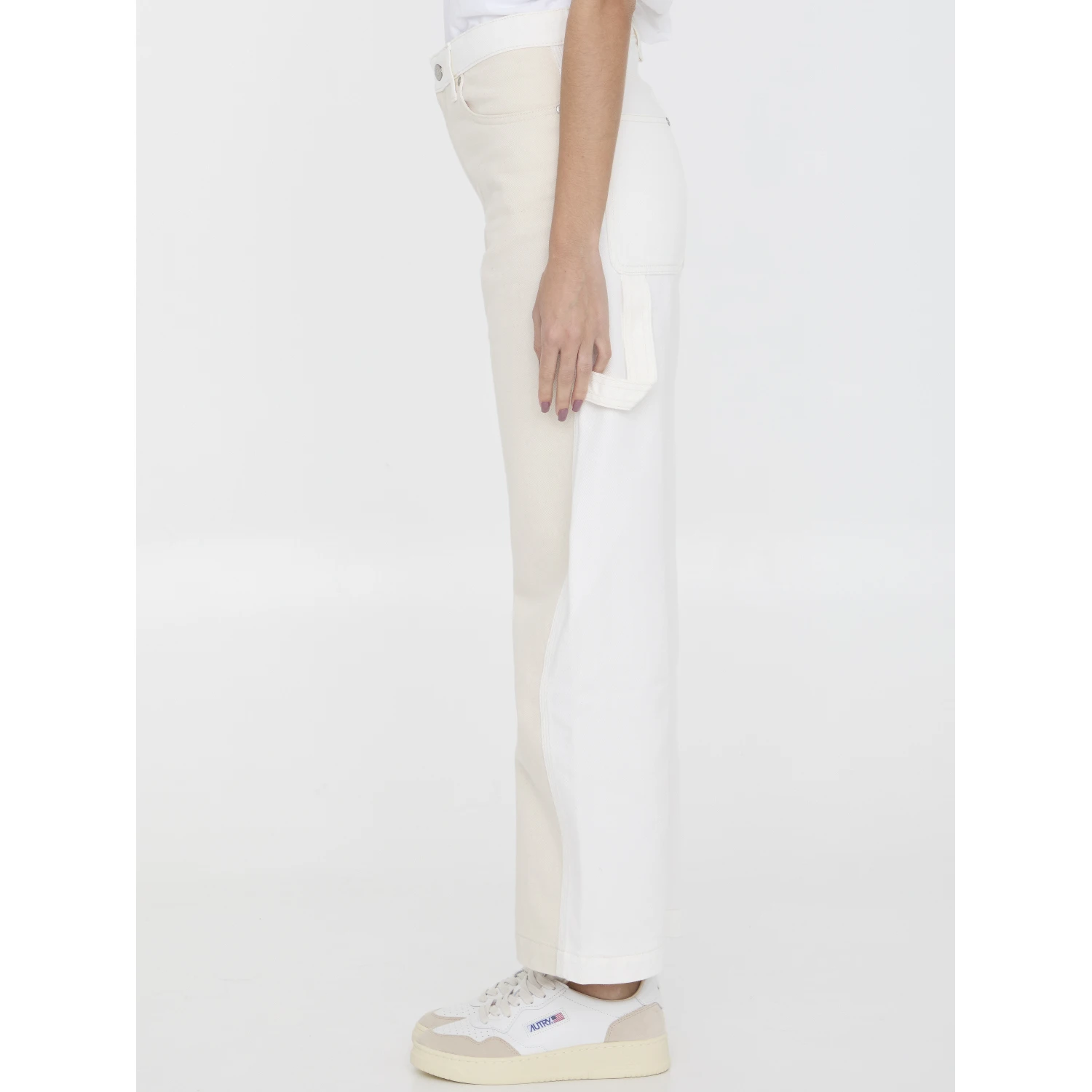 Banana leg Utility jeans