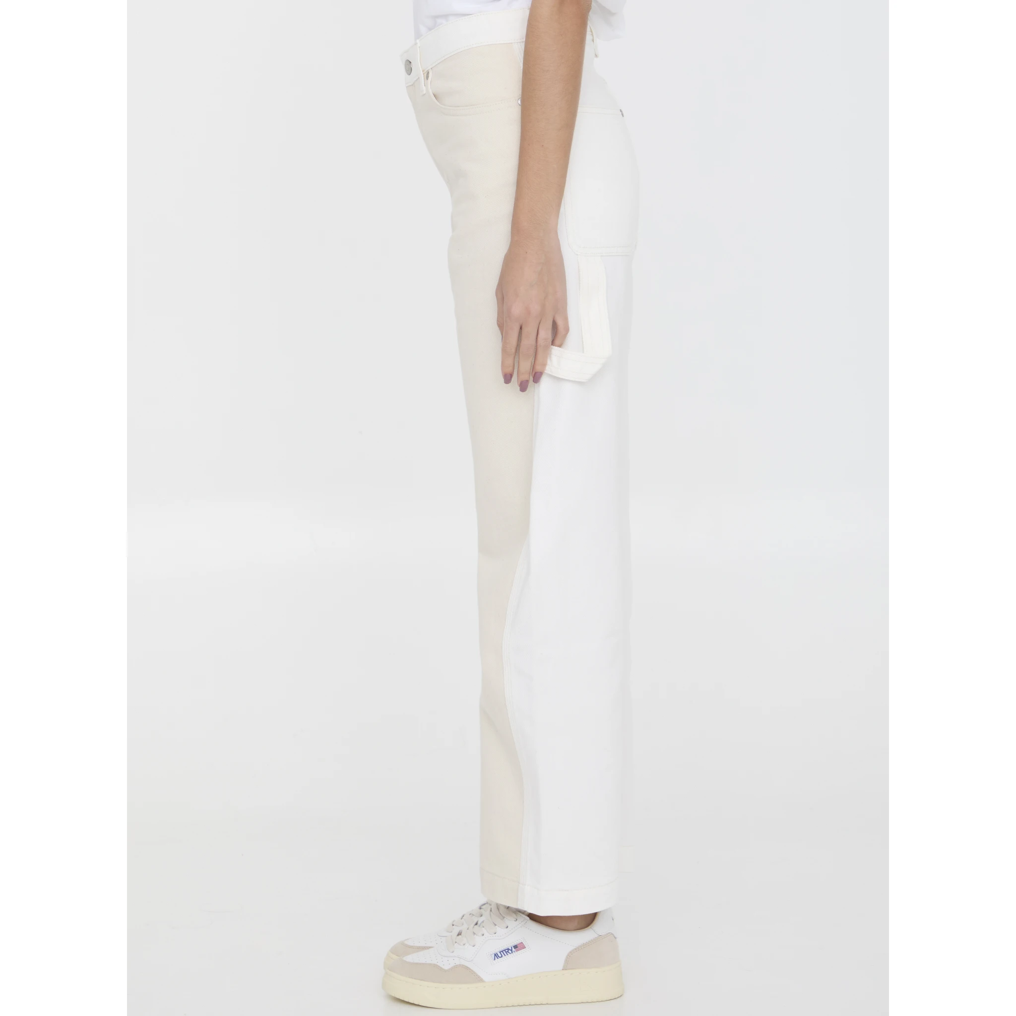 Banana leg Utility jeans