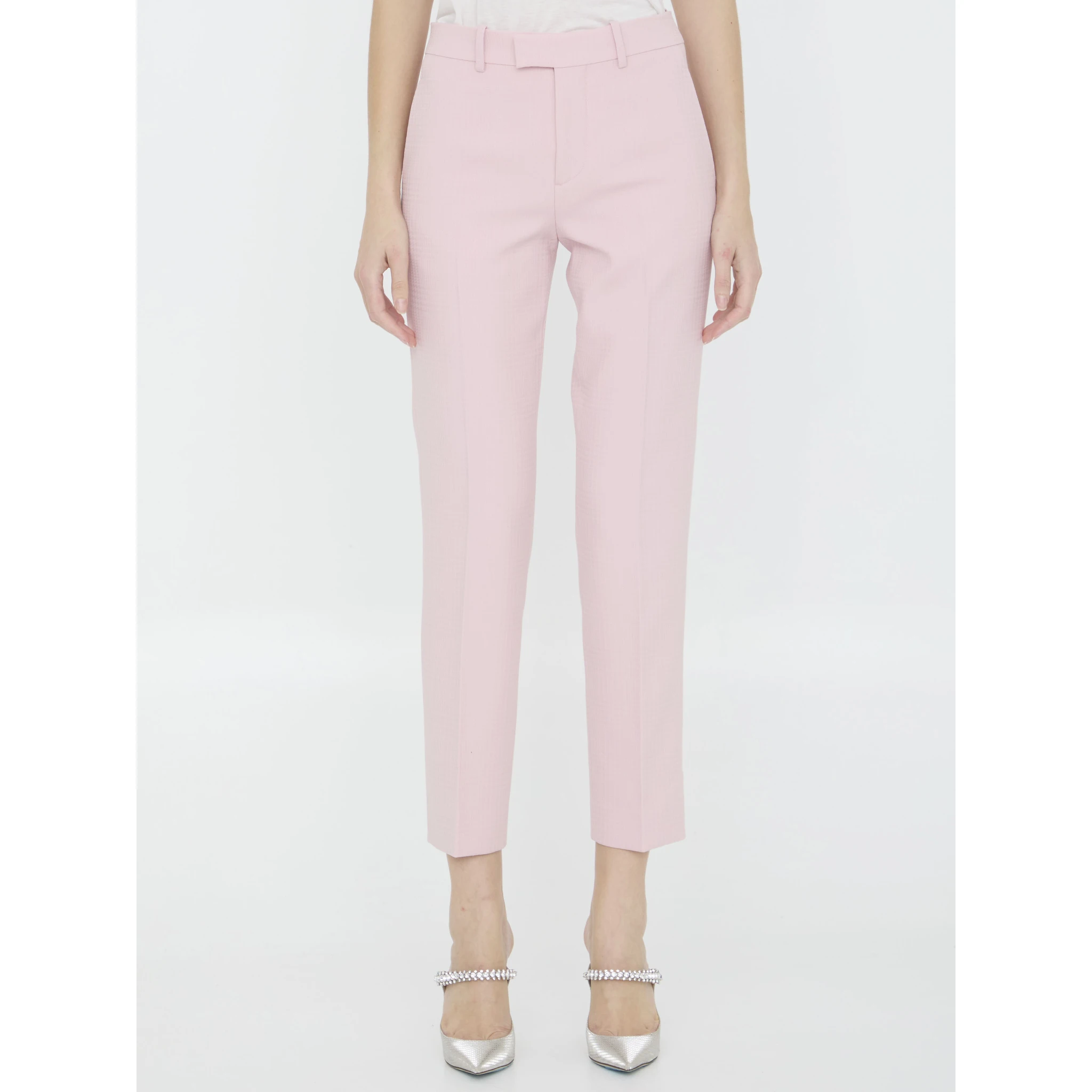 Wool tailored trousers