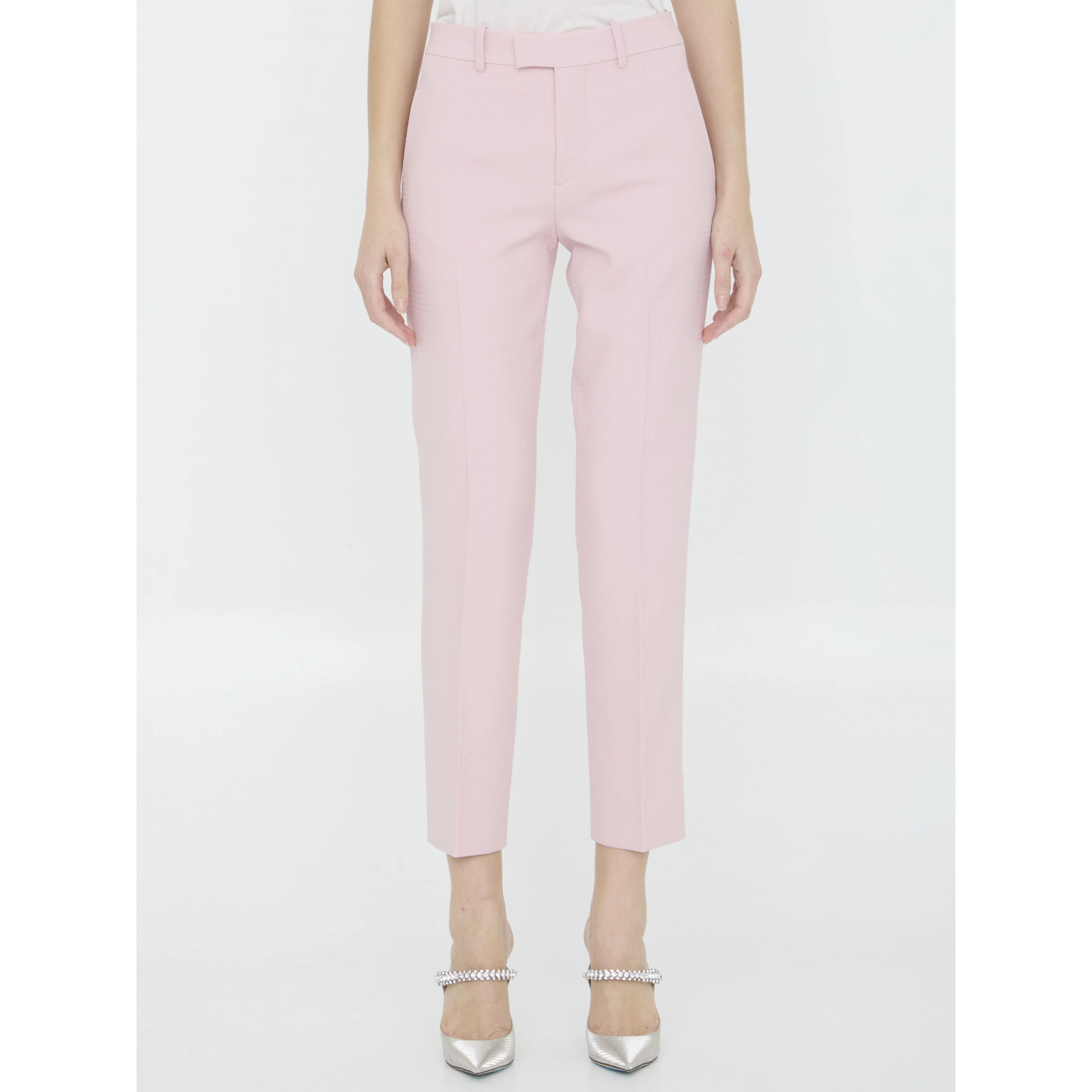 Wool tailored trousers
