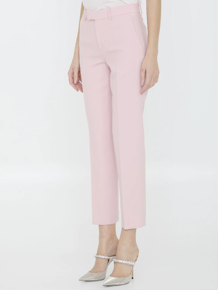 Wool tailored trousers alternative