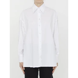Cotton poplin shirt